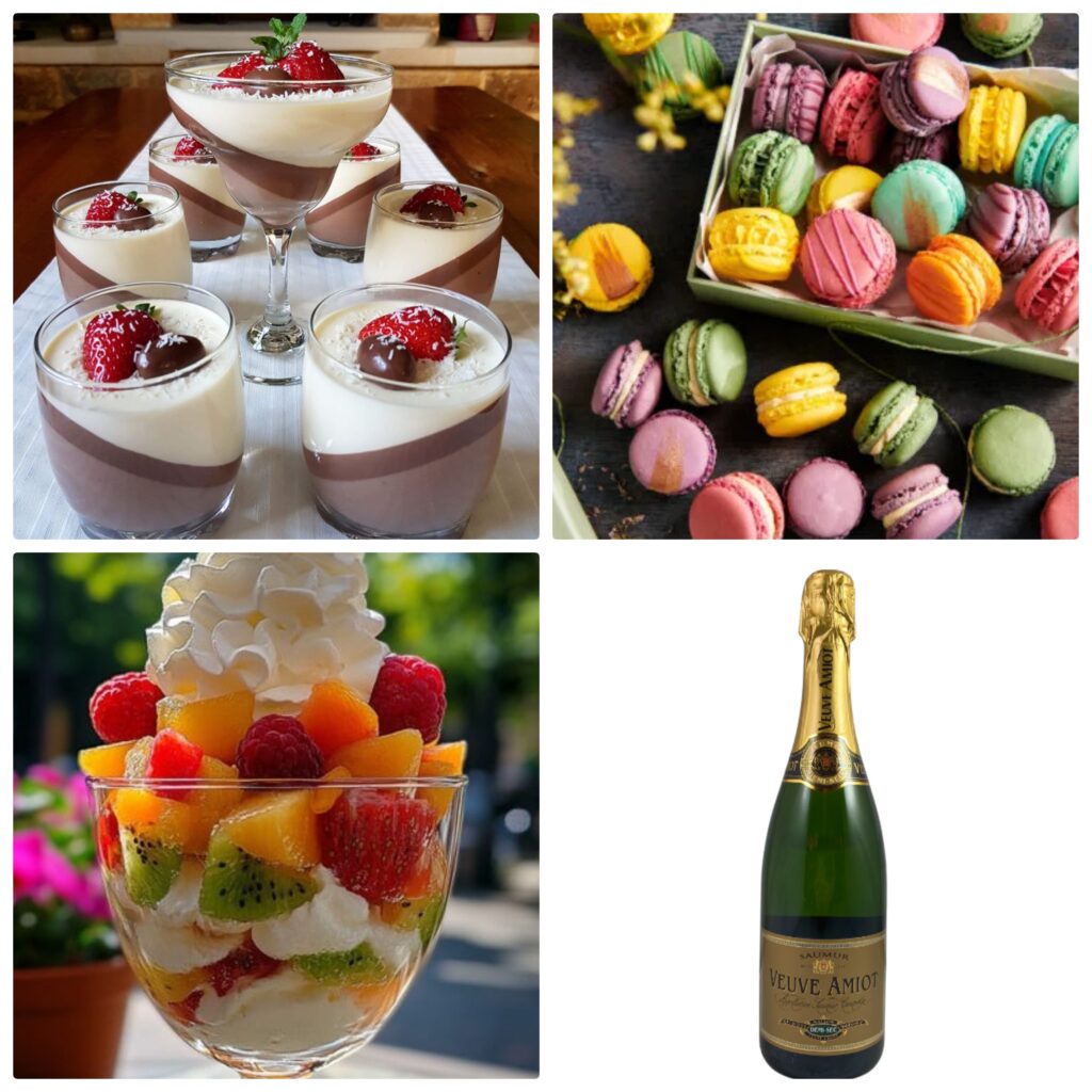 fruit Champagne en demi sec
